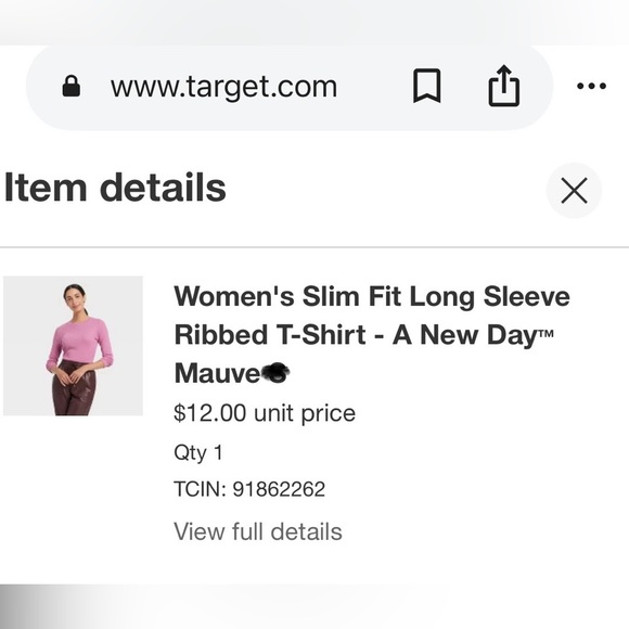 Women’s long sleeve ribbed T-shirt A New Day, lot of 5,  Size Medium - Picture 13 of 13